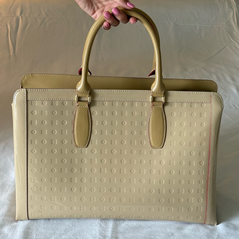 NWT Arcadia Business Large Top Handle Bag - Genuine Leather Made in Italy